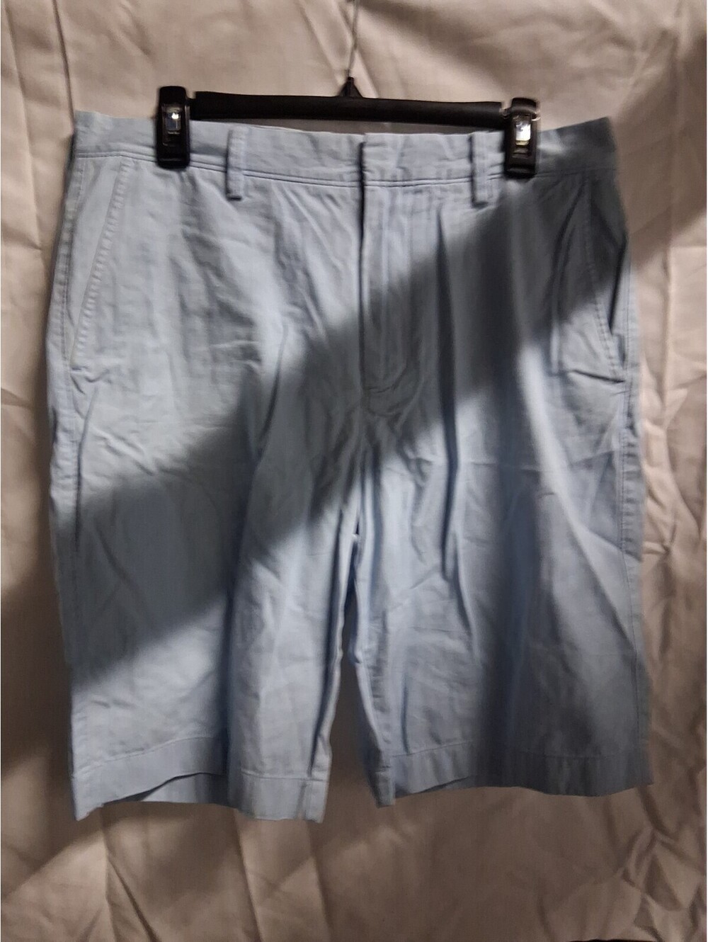 J Crew Shorts Mens 33 Blue Classic Chino 100% Cotton Preppy Casual Fall Sprin G2